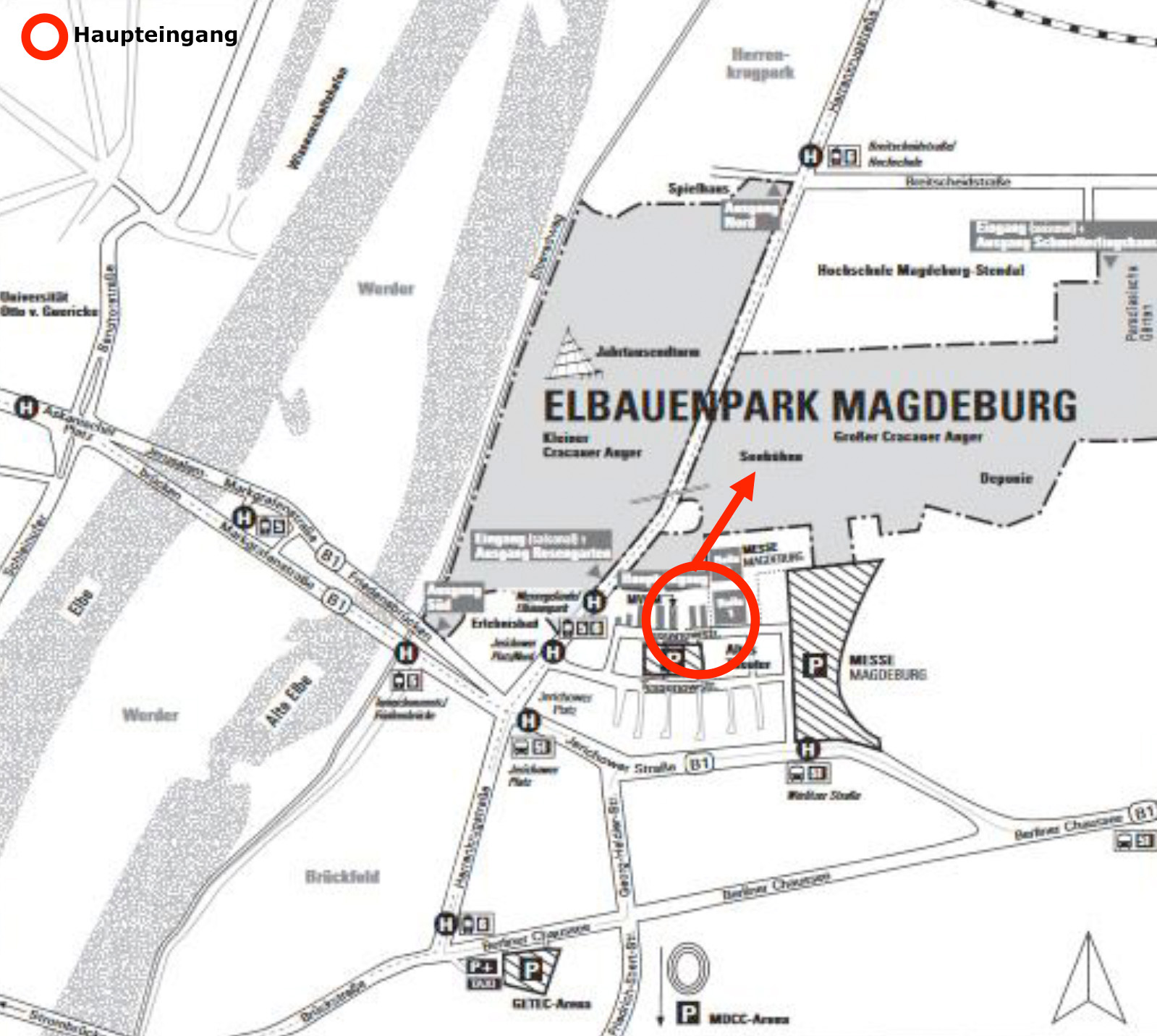 Studio Geländeplan