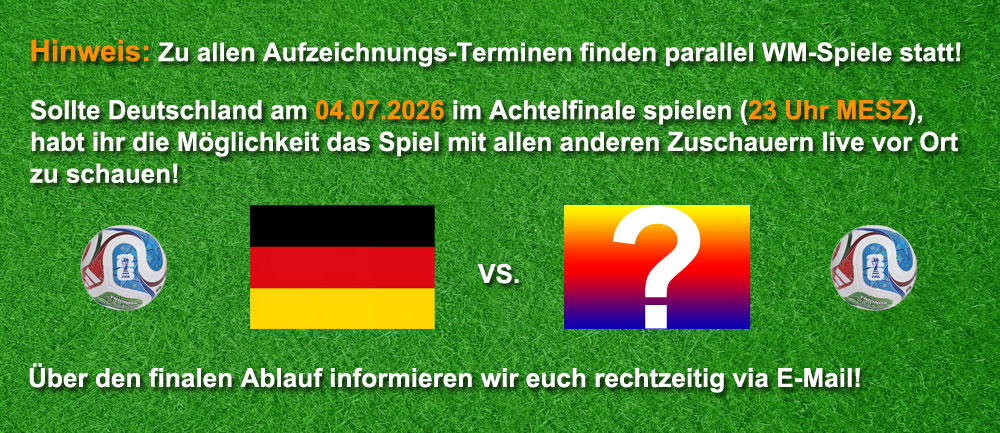 Fussball WM Banner