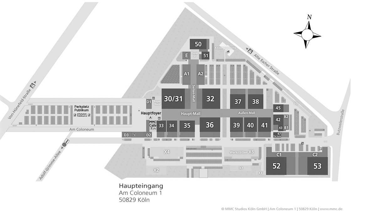 Studio Geländeplan