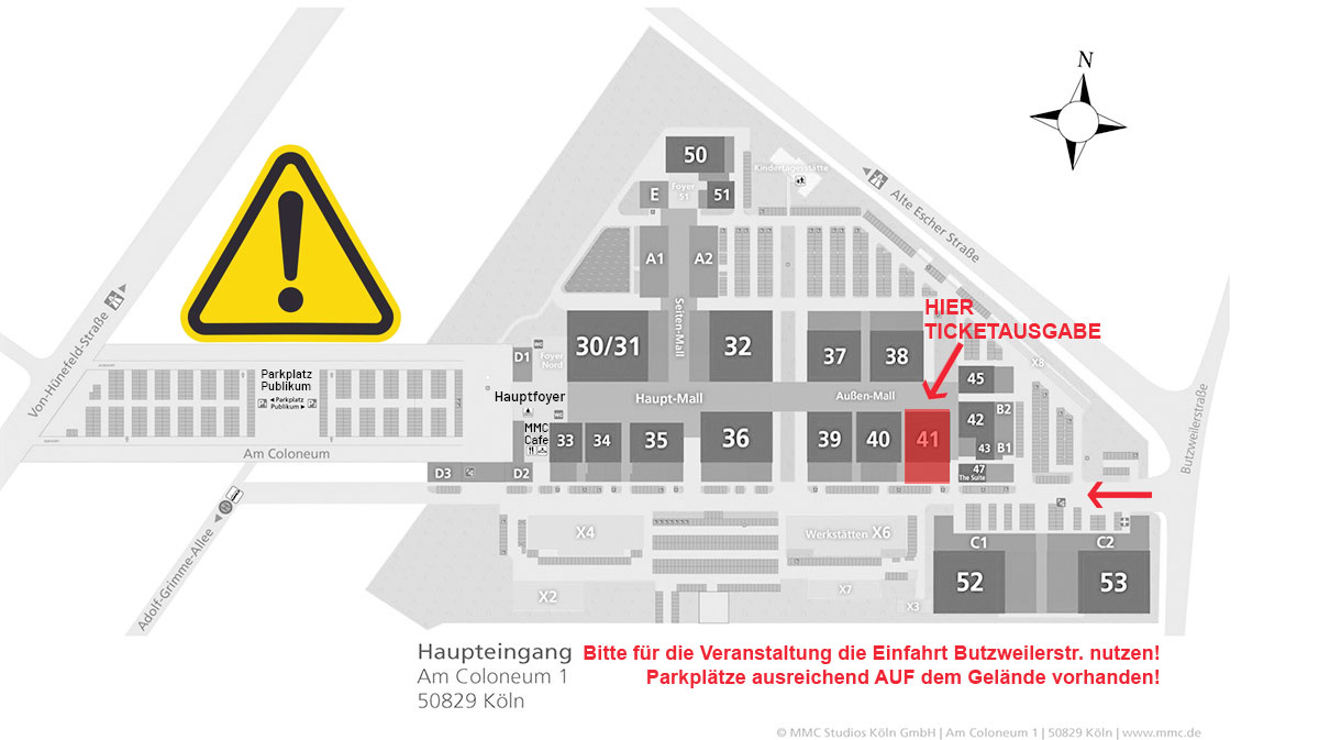Studio Geländeplan