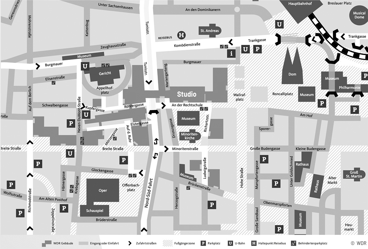 Studio Geländeplan